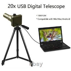 Vividia SS-20 USB Digital Spotting Scope Telescope 20x35mm for PC Mac Android