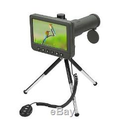 Vividia SS-550 LCD Spotting Scope Telescope 50x with 5 LCD Monitor 1080P Video