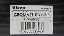 Vixen Geoma II ED 67-S Spotting Scope Made in Japan