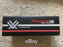 Vortex 20-60 x 85 Razor HD Angled Spotting Scope. Brand new sealed in box