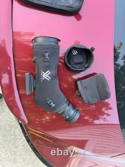 Vortex Crossfire HD 12-36x50 Angled Spotting Scope with Case & Tripod Kit