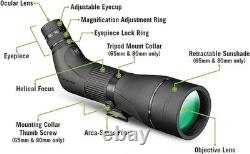 Vortex Crossfire HD 16-48x65 Angled Spotting Scope CF-65A Hunting Optics 16-48X
