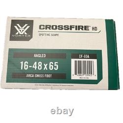 Vortex Crossfire HD 16-48x65 Angled Spotting Scope CF-65A Hunting Optics 16-48X