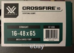 Vortex Crossfire HD 16-48x65 Straight Spotting Scope CF-65S