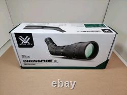 Vortex Crossfire HD 20-60x80 Angled Spotting Scope CF-80A New Sealed