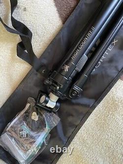 Vortex Diamondback HD 16-48x65 Scope & High Country II Tripod