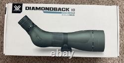 Vortex Diamondback HD 20-60x85 Angled Spotting Scope DS-85A with Box Cover Manual