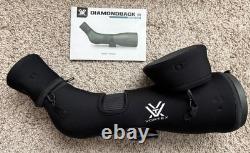 Vortex Diamondback HD 20-60x85 Angled Spotting Scope DS-85A with Box Cover Manual