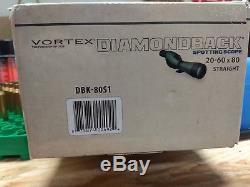Vortex Diamondback Spotting Scope 20-60X80 Straight