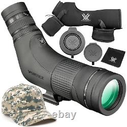 Vortex Optics Crossfire HD 12-36x50 Angled Spotting Scope CF-50A with Free CD Hat