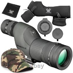 Vortex Optics Crossfire HD 12-36x50 Straight Spotting Scope with Free CF Hat