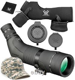 Vortex Optics Crossfire HD 16-48x65 Angled Spotting Scope CF-65A with Free CD Hat