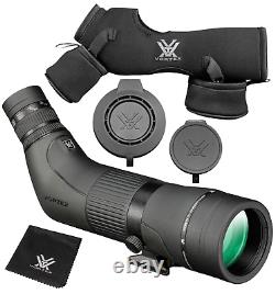 Vortex Optics Crossfire HD 16-48x65 Angled Spotting Scope CF-65A with Free CD Hat