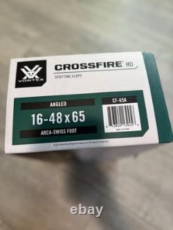 Vortex Optics Crossfire HD 16-48x65 Spotting Scope Angled