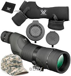 Vortex Optics Crossfire HD 16-48x65 Straight Spotting Scope CF-65S withFree CD Hat