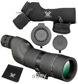 Vortex Optics Crossfire HD 16-48x65 Straight Spotting Scope CF-65S withFree CD Hat