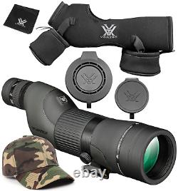 Vortex Optics Crossfire HD 16-48x65 Straight Spotting Scope CF-65S withFree CF Hat