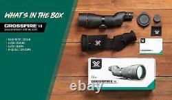 Vortex Optics Crossfire HD 20-60x80 Straight Spotting Scope