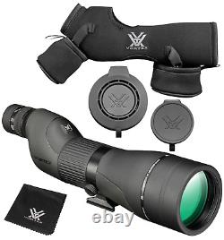 Vortex Optics Crossfire HD 20-60x80 Straight Spotting Scope CF-80S withFree CD Hat