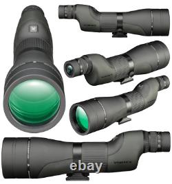 Vortex Optics Crossfire HD 20-60x80 Straight Spotting Scope CF-80S withFree CF Hat