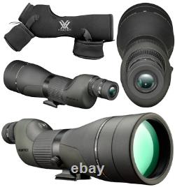 Vortex Optics Crossfire HD 20-60x80 Straight Spotting Scope CF-80S withFree CF Hat