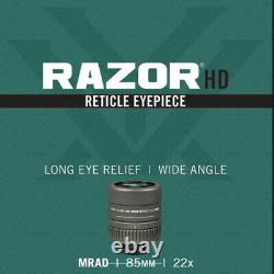Vortex Optics RS-85REM Razor HD Reticle Eyepiece Ranging MRAD Reticle
