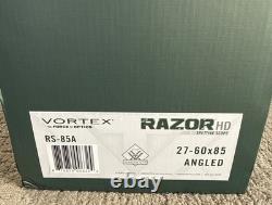 Vortex Optics Razor HD RS-85A / 27-60x85 Spotting Scope In Box w Cover Open Box