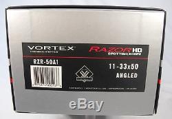 Vortex Optics Razor HD Spotting Scope 11-33x50 Angled, No Reserve