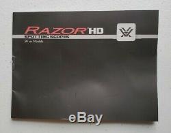 Vortex Optics Razor HD Spotting Scope 11-33x50 Straight