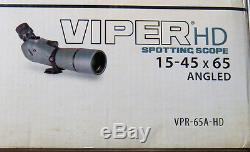 Vortex Optics VIPER Angled Spotting Scope (15-45 x 65 mm) HD