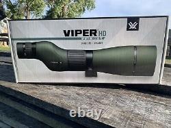 Vortex Optics Viper HD 2020 Spotting Scope 20-60x85 Straight NIB
