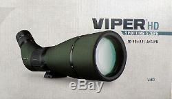 Vortex Optics Viper HD Spotting Scope 20-60x85mm Angled, Green V502