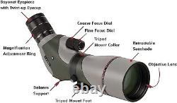 Vortex RAZOR RZR-65A1 HD 16-48 x 65 Angled Spotting Scope