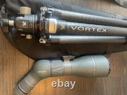 Vortex RAZOR UHD 85mm Spotting Scope Radian Carbon Tripod Combo