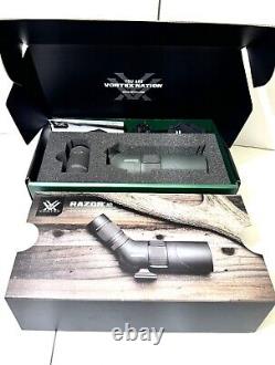 Vortex Razor HD 13-39x56 Angled Spotting Scope withNeoprene Case Great Condition