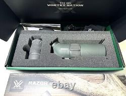 Vortex Razor HD 13-39x56 Angled Spotting Scope withNeoprene Case Great Condition