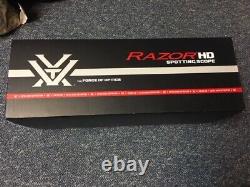 Vortex Razor HD 20-60 x 85 Spotting Scope Angled Body Brand New in Box