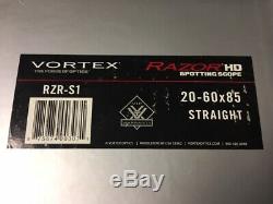 Vortex Razor HD 20-60 x 85 Spotting Scope Straight Body RZR-S1 New in Box