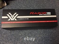 Vortex Razor HD 20-60x85 Spotting Scope Angled Body Case Brand New in Box