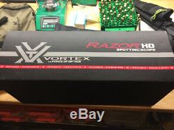 Vortex Razor HD 20-60x85mm Angled Spotting Scope with accessories