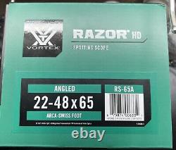 Vortex Razor HD 22-48x65 Spotting Scope Angled