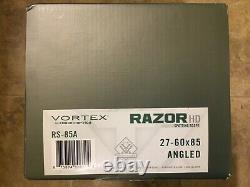 Vortex Razor HD 27-60 x 85 Gen 2 Angled Spotting Scope Box Case Caps Excellent