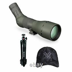 Vortex Razor HD 27-60x85 Spotting Scope (Angled) and Tripod Bundle