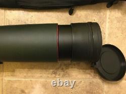 Vortex Skyline ED 20-60x80 Angled Spotting Scope Case Caps Excellent Condition