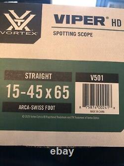 Vortex Viper HD 15-45 x 65 Straight Spotting Scope