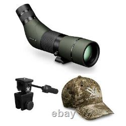 Vortex Viper HD 15-45x65 Spotting Scope (Angled) with Car Window Mount and Cap