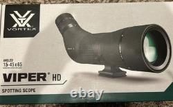 Vortex Viper HD 15-45x65 Spotting Scope Full Factory Kit with Neoprene Cover