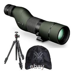 Vortex Viper HD 15-45x65 Spotting Scope (Straight) with HC-2 Tripod and Hat