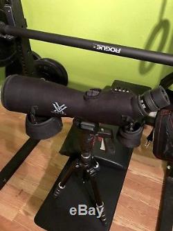 Vortex Viper HD 20-60x80 Angled Spotting Scope Demo Used 1 Hunt Comes WithCase