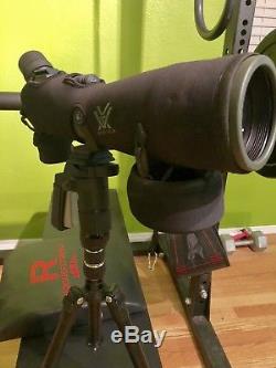 Vortex Viper HD 20-60x80 Angled Spotting Scope Demo Used 1 Hunt Comes WithCase